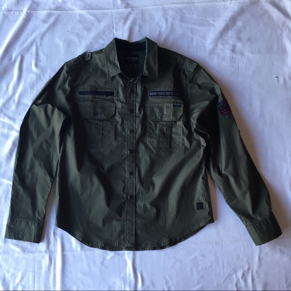 Men’s military style shirt